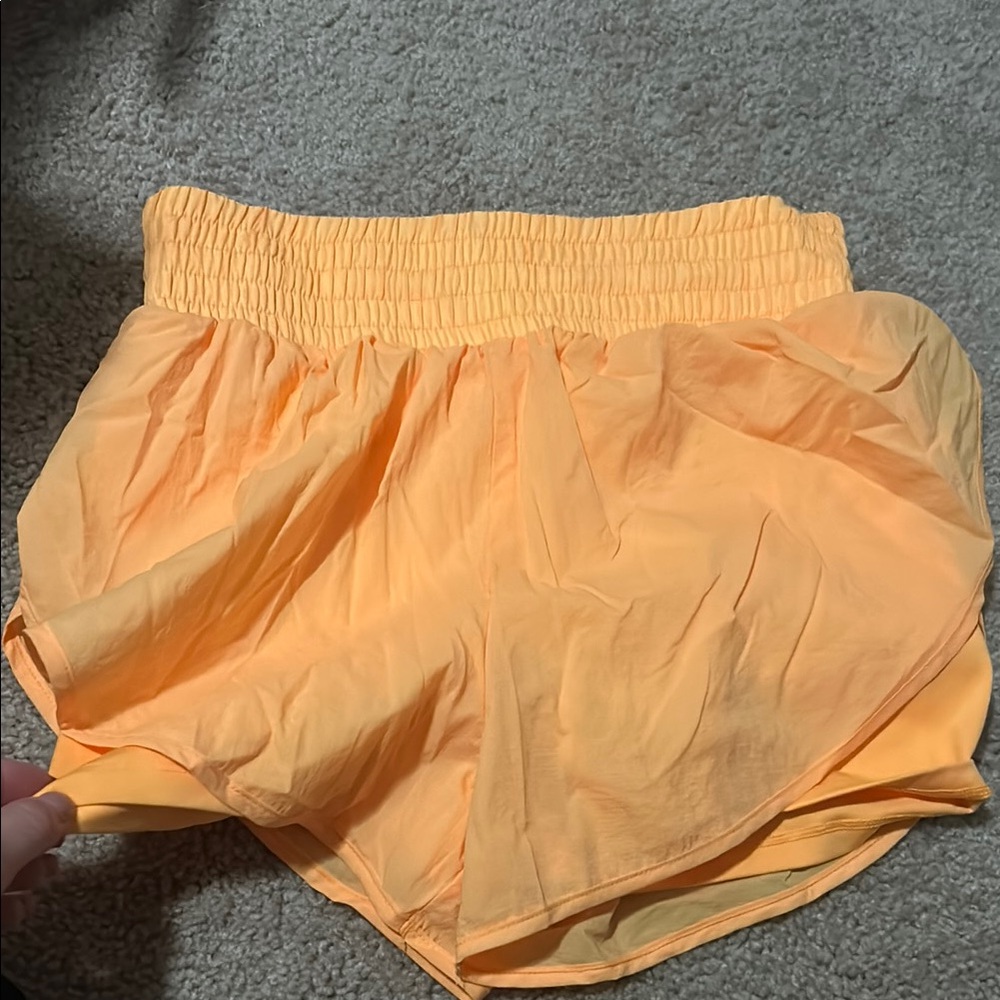 All in Motion Orange Athletic Shorts Lightweight and Relaxed Fit